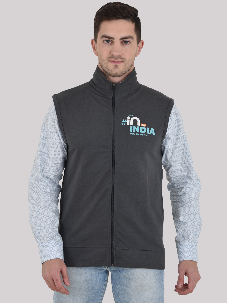 Sales Staff Sleeveless Jacket