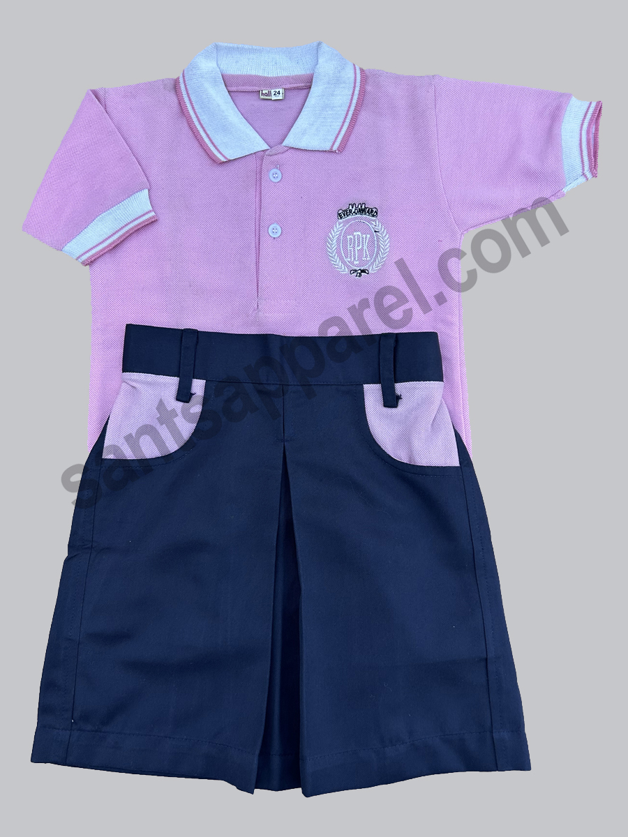 School Uniform for Girls - Tshirt & Skirt