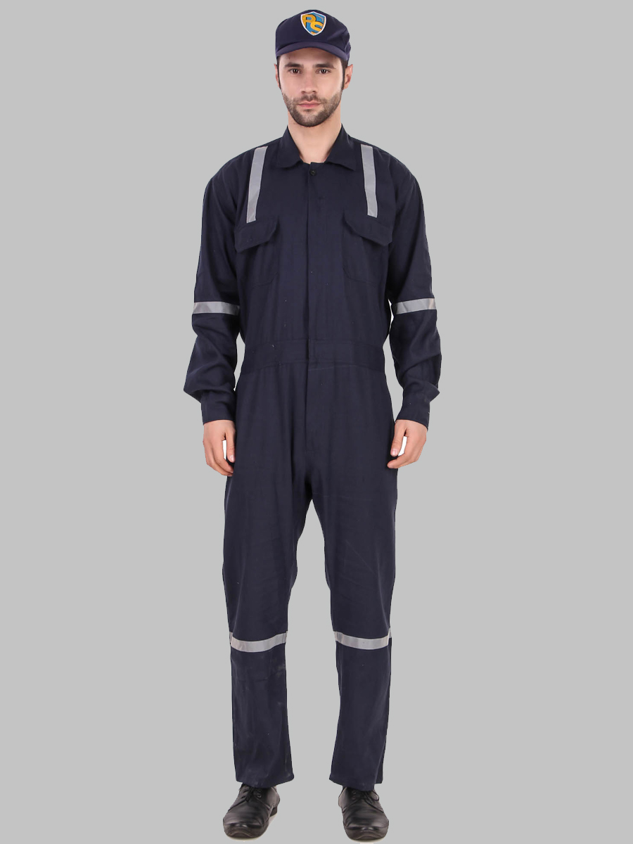 Navy full sleeve workwear Dangri/coverall